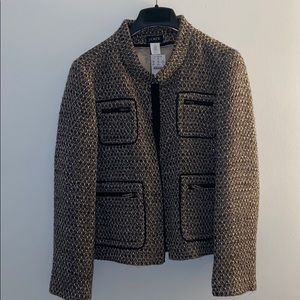 New JCrew Wool Lady Tweed Jacket